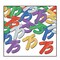 12 Pack Bulk Confetti 75th Birthday Party Silhouettes multi-color (0.5 Oz/Pkg)